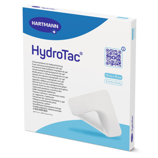 Hydrotac 15x15 cm opakowanie, opatrunek piankowy