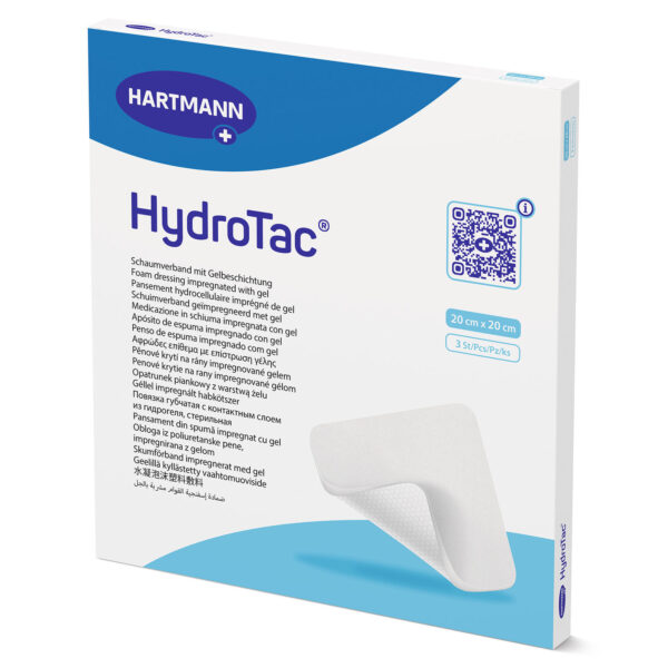 Hydrotac 20x20 cm opakowanie, opatrunek piankowy