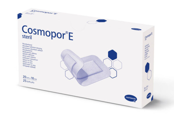 Opatrunek na rany Cosmopor E sterile opakowanie 20x10 cm 25 szt.