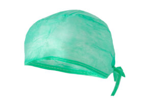 czepek chirurgiczny furażerka zielony
