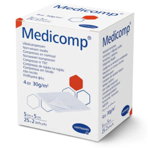 Kompresy sterylne Medicomp opakowanie 5x5 cm 25x2 szt.